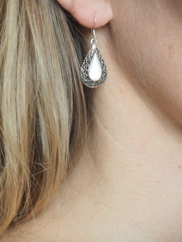 Boucle d'oreille argent 925 – Image 3