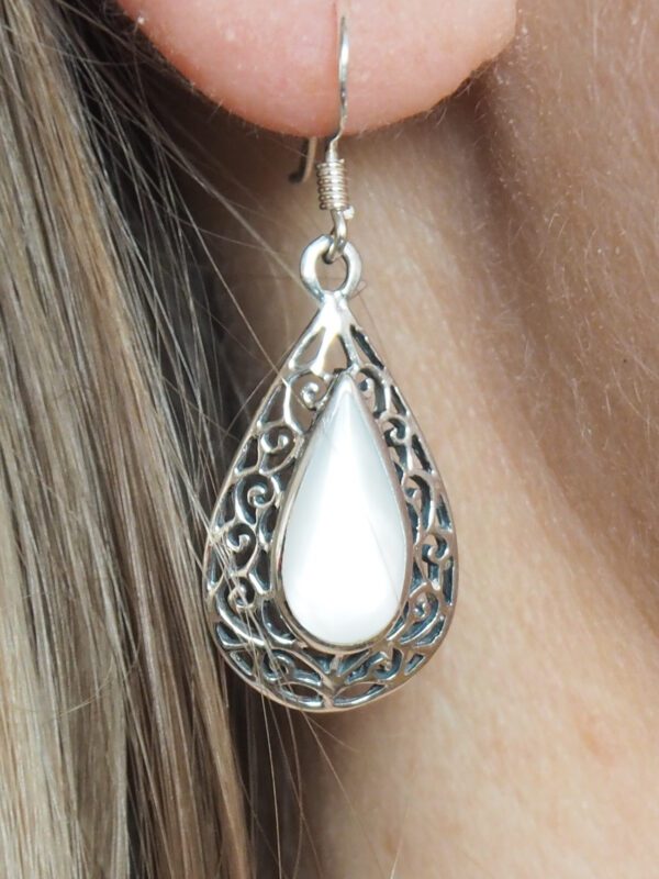 Boucle d'oreille argent 925