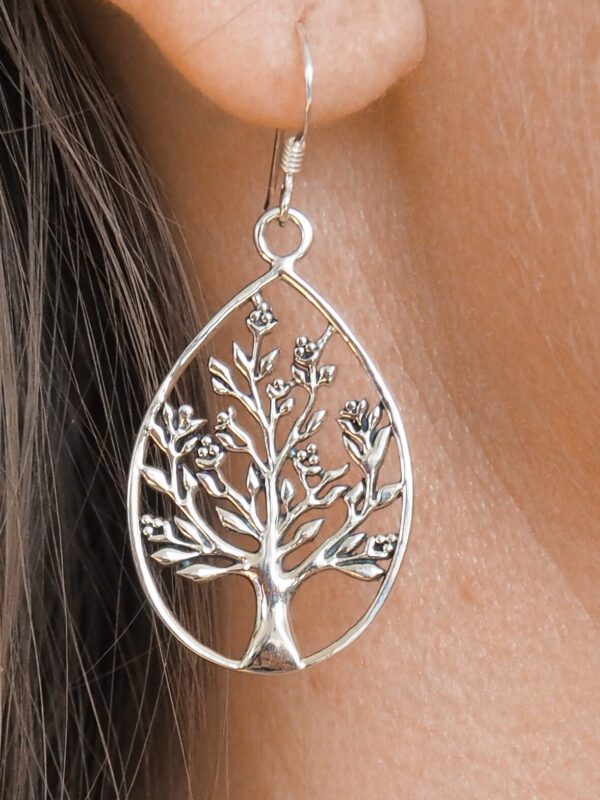 Boucle d'oreille argent 925