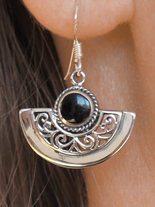 Boucle d'oreille argent 925