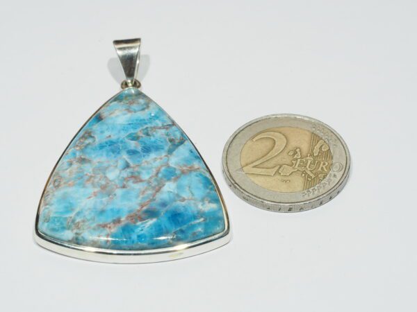 Pendentif n°3 Apatite & Argent 925 – Image 11