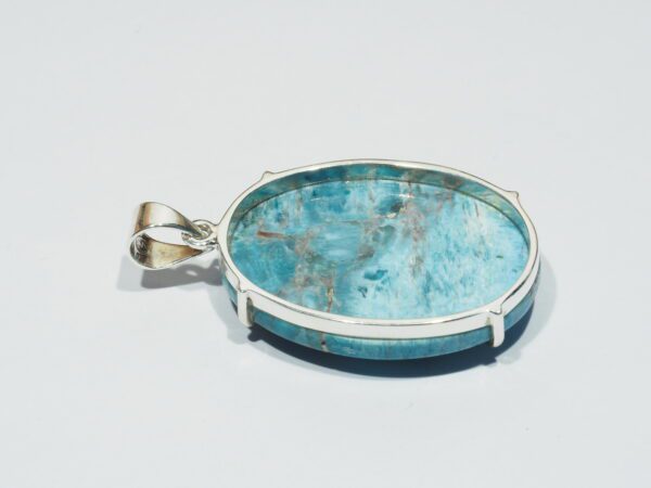Pendentif n°5 Apatite & Argent 925 – Image 8