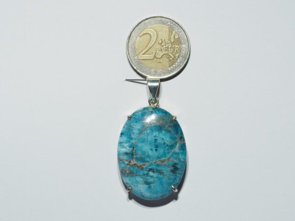 Pendentif n°5 Apatite & Argent 925 – Image 12