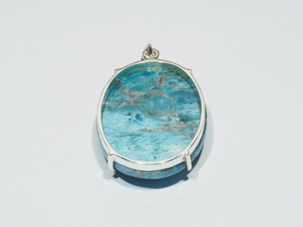 Pendentif n°5 Apatite & Argent 925 – Image 4
