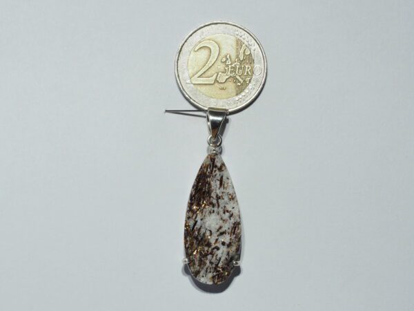 Pendentif n°1 Asthophyllite & Argent 925 – Image 11