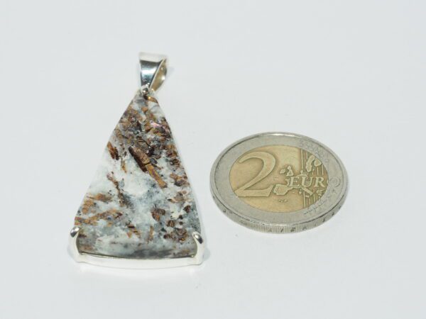 Pendentif n°2 Asthophyllite & Argent 925 – Image 9