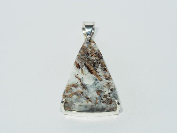 Pendentif n°2 Asthophyllite & Argent 925 – Image 3