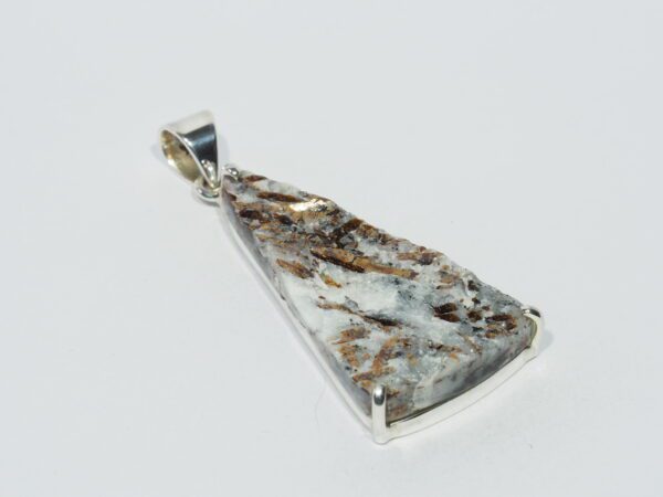 Pendentif n°2 Asthophyllite & Argent 925 – Image 5