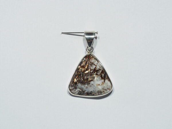 Pendentif n°3 Asthophyllite & Argent 925