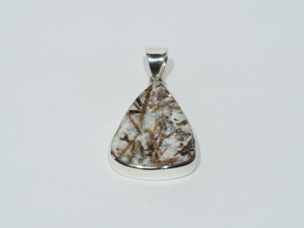 Pendentif n°4 Asthophyllite & Argent 925 – Image 3