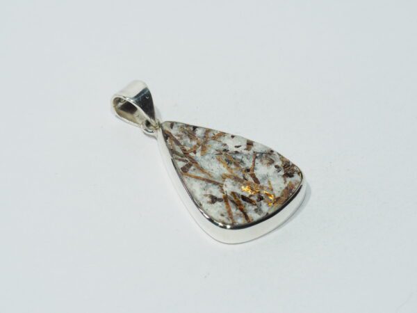 Pendentif n°4 Asthophyllite & Argent 925 – Image 5