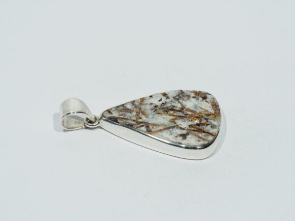 Pendentif n°4 Asthophyllite & Argent 925 – Image 6