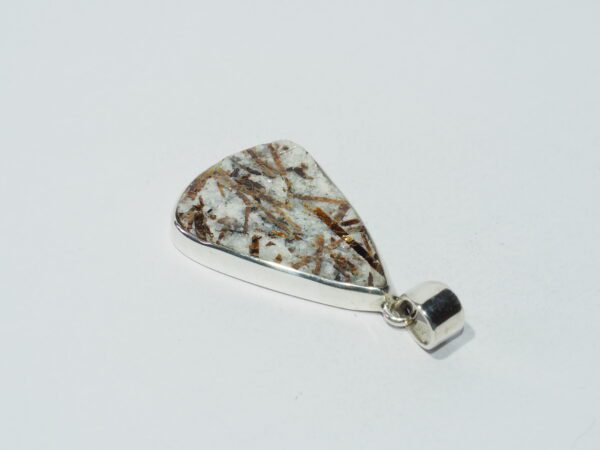 Pendentif n°4 Asthophyllite & Argent 925 – Image 7