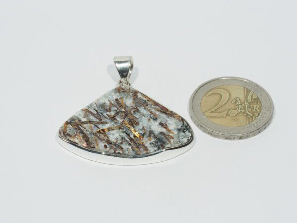 Pendentif n°5 Asthophyllite & Argent 925 – Image 9