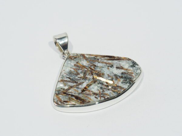 Pendentif n°5 Asthophyllite & Argent 925 – Image 5