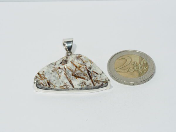 Pendentif n°6 Asthophyllite & Argent 925 – Image 9