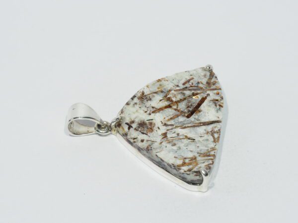 Pendentif n°6 Asthophyllite & Argent 925 – Image 6