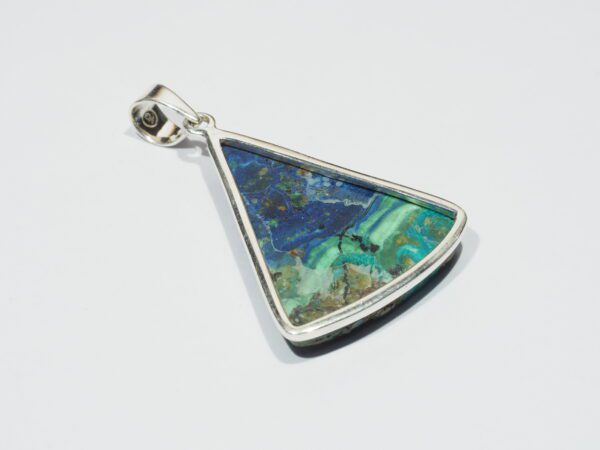 Pendentif n°1 Malachite Azurite & Argent 925 – Image 6