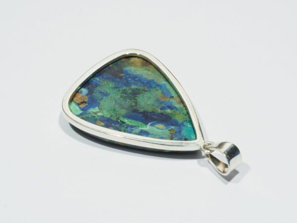 Pendentif n°10 Malachite Azurite & Argent 925 – Image 10