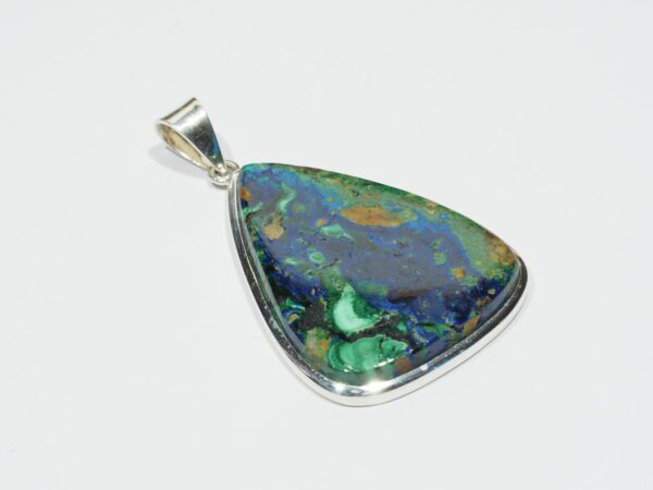 Pendentif n°10 Malachite Azurite & Argent 925 – Image 5