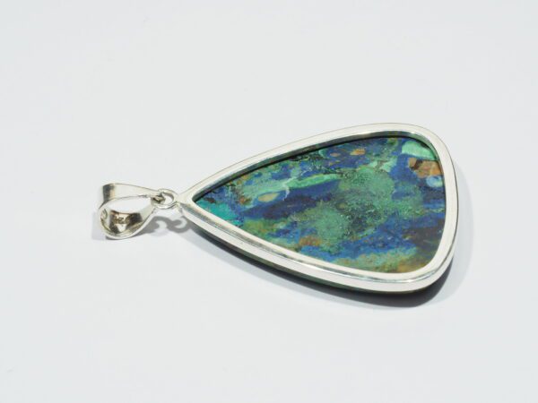 Pendentif n°10 Malachite Azurite & Argent 925 – Image 8