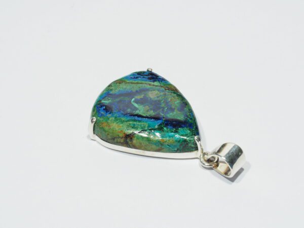 Pendentif n°11 Malachite Azurite & Argent 925 – Image 9