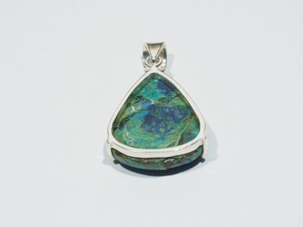 Pendentif n°11 Malachite Azurite & Argent 925 – Image 4