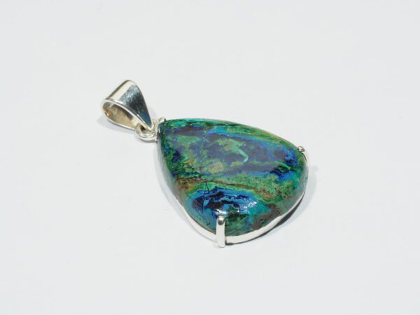 Pendentif n°11 Malachite Azurite & Argent 925 – Image 5