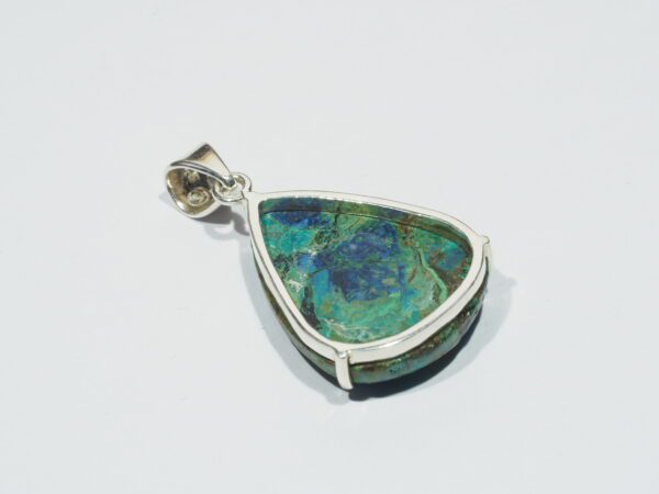 Pendentif n°11 Malachite Azurite & Argent 925 – Image 6