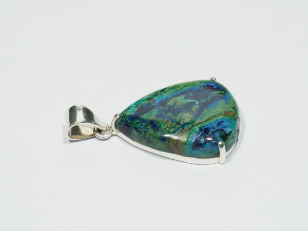 Pendentif n°11 Malachite Azurite & Argent 925 – Image 7