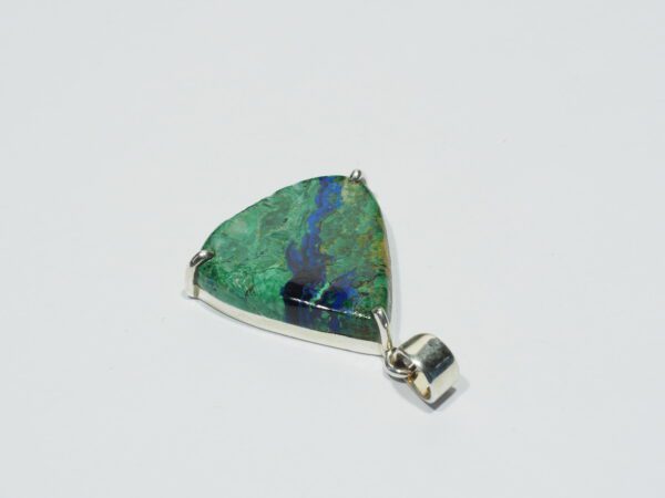 Pendentif n°12 Malachite Azurite & Argent 925 – Image 9