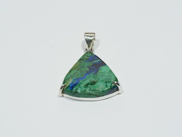 Pendentif n°12 Malachite Azurite & Argent 925 – Image 3