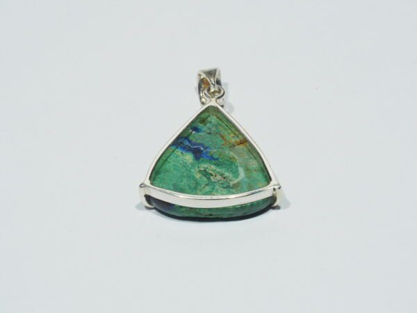 Pendentif n°12 Malachite Azurite & Argent 925 – Image 4