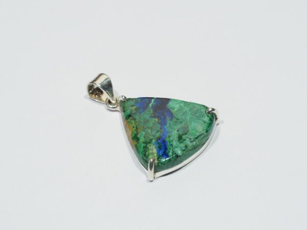 Pendentif n°12 Malachite Azurite & Argent 925 – Image 5