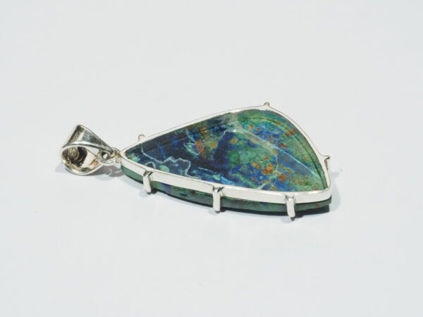 Pendentif n°3 Malachite Azurite & Argent 925 – Image 8