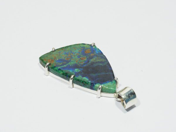 Pendentif n°3 Malachite Azurite & Argent 925 – Image 9