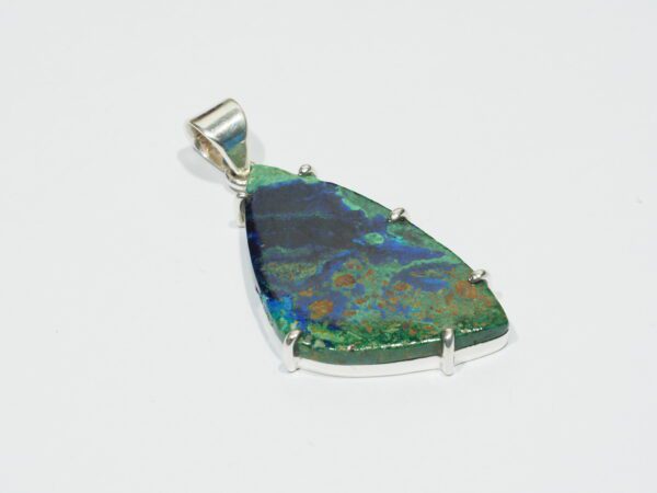 Pendentif n°3 Malachite Azurite & Argent 925 – Image 5