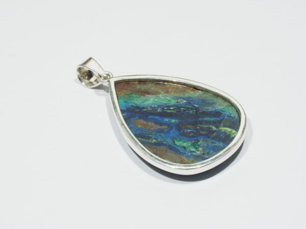 Pendentif n°4 Malachite Azurite & Argent 925 – Image 6