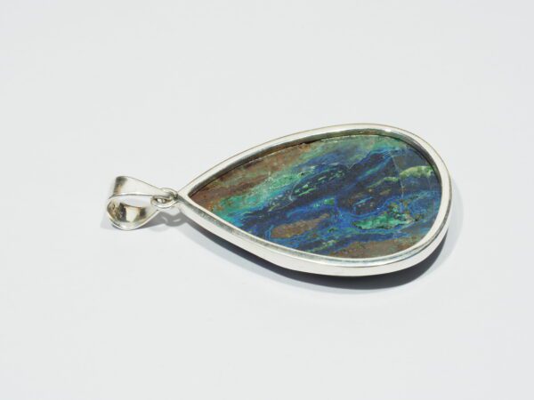 Pendentif n°4 Malachite Azurite & Argent 925 – Image 8