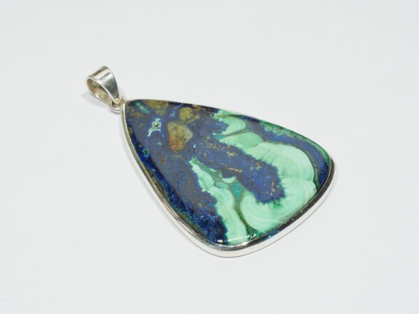 Pendentif n°5 Malachite Azurite & Argent 925 – Image 5