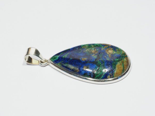 Pendentif n°7 Malachite Azurite & Argent 925 – Image 7