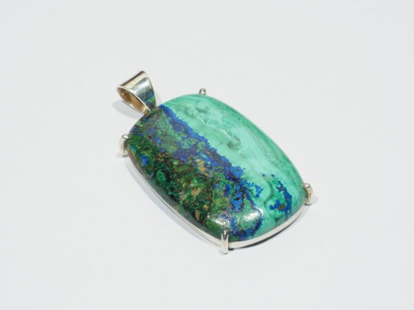 Pendentif n°8 Malachite Azurite & Argent 925 – Image 5