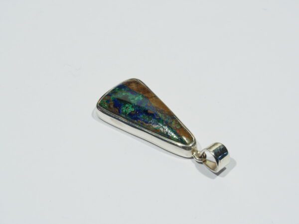 Pendentif n°9 Malachite Azurite & Argent 925 – Image 9
