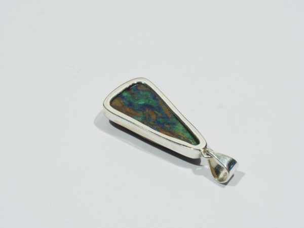 Pendentif n°9 Malachite Azurite & Argent 925 – Image 10