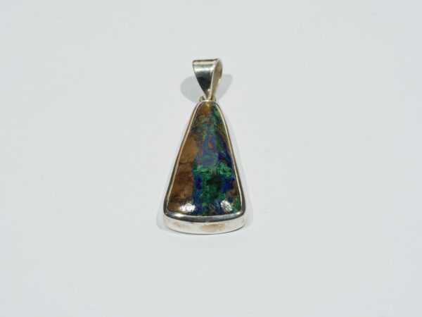 Pendentif n°9 Malachite Azurite & Argent 925 – Image 3