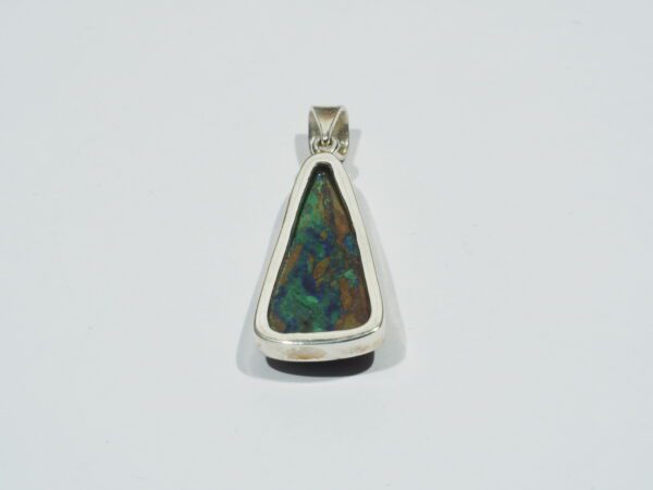 Pendentif n°9 Malachite Azurite & Argent 925 – Image 4