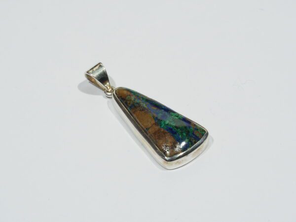 Pendentif n°9 Malachite Azurite & Argent 925 – Image 5