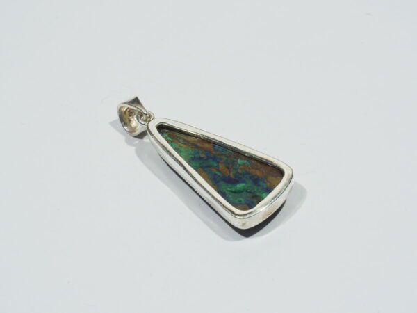 Pendentif n°9 Malachite Azurite & Argent 925 – Image 6