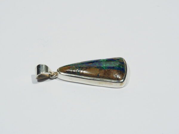 Pendentif n°9 Malachite Azurite & Argent 925 – Image 7