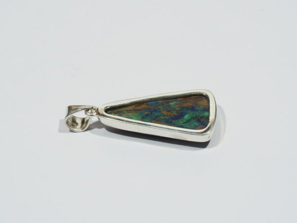 Pendentif n°9 Malachite Azurite & Argent 925 – Image 8